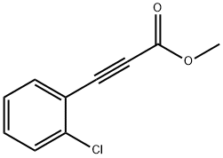 methyl 3-(2-chlorophenyl)propiolate Structure