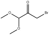 3-bromo-1,1-dimethoxy-2-Propanone Struktur