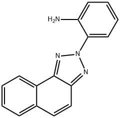 2-(2-AMINOPHENYL)-2H-NAPHTHO(1,2-D)TRIAZOLE Struktur