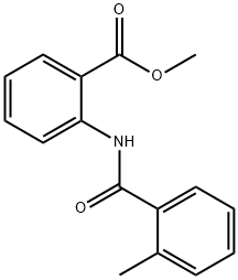 methyl 2-[(2-methylbenzoyl)amino]benzoate Struktur