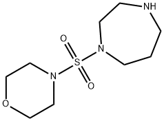 1-(Morpholine-4-sulfonyl)-[1,4]diazepane Struktur