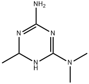 N2,N2,6-trimethyl-1,6-dihydro-1,3,5-triazine-2,4-diamine Struktur