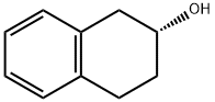 (R)-1,2,3,4-tetrahydronaphthalen-2-ol,7575-89-5,结构式