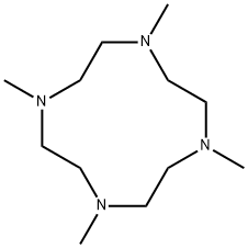 1,4,7,10-四甲基-1,4,7,10-四氮杂环十二烷, 76282-33-2, 结构式