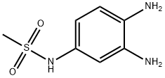 N-(3,4-diaminophenyl)methanesulfonamide 化学構造式