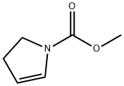 methyl 2,3-dihydro-1H-pyrrole-1-carboxylate 化学構造式