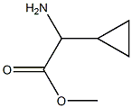氨基 - 环丙基乙酸甲酯, 768356-83-8, 结构式