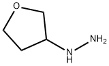 四氢呋喃-3-基肼 结构式