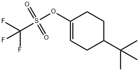 4-tert-butyl-1-cyclohexen-1-yl trifluoromethanesulfonate 结构式