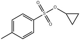 Cyclopropyl 4-methylbenzenesulfonate 化学構造式