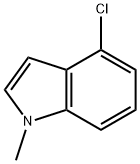 4-Chloro-1-methyl-1H-indole Struktur