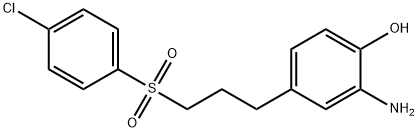 2-amino-4-(3-((4-chlorophenyl)sulfonyl)propyl)phenol(WXG00790)|2-氨基-4-(3-((4-氯苯基)磺酰)丙基)苯酚