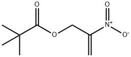 2-Nitro-3-pivaloyloxypropene Struktur