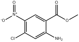 methyl 2-amino-4-chloro-5-nitrobenzoate Struktur