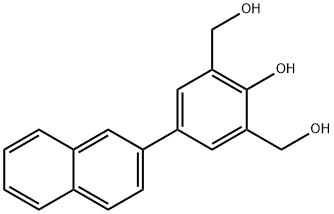 1,3-Benzenedimethanol, 2-hydroxy-5-(2-naphthalenyl)-
,792959-47-8,结构式