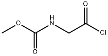 methyl 2-chloro-2-oxoethylcarbamate Structure