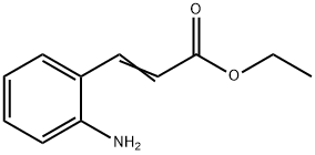 ethyl3-(2-aminophenyl)acrylate, 79655-96-2, 结构式