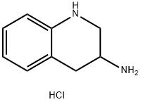 1,2,3,4-テトラヒドロキノリン-3-アミン二塩酸塩 化学構造式