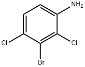 3-bromo-2,4-dichloroaniline 结构式