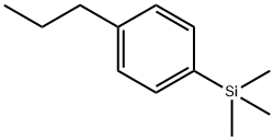 Silane, trimethyl(4-propylphenyl)- Structure