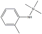 Silanamine, 1,1,1-trimethyl-N-(2-methylphenyl)- Structure