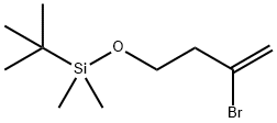 ((3-溴-3-烯-1-基)氧)(叔丁基)二甲基硅烷,82511-02-2,结构式