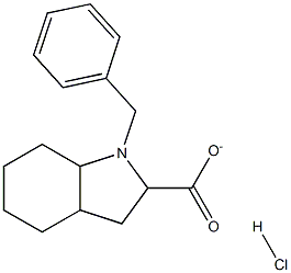 benzyloctahydroindole-2-carboxylate hydrochloride Struktur