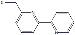 2,2'-Bipyridine, 6-(chloromethyl)-
 Structure