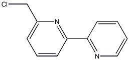 2,2'-Bipyridine, 6-(chloromethyl)-
 化学構造式