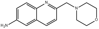 2-(4-morpholinylmethyl)-6-quinolinamine,832102-01-9,结构式