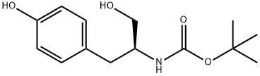 tert-Butyl [(S)-2-hydroxy-1-(4-hydroxybenzyl)ethyl]carbamate