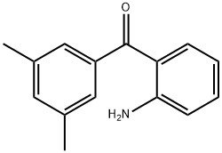 (2-氨基苯基)(3,5-二甲基苯基)甲酮,83465-82-1,结构式