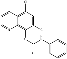 5,7-DICHLORO-8-QUINOLYL N-PHENYLCARBAMATE price.