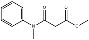 methyl 3-(N-methyl-N-phenylamino)-3-oxopropanoate 化学構造式