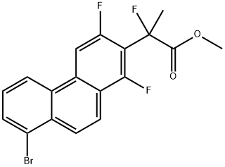 843614-92-6 Methyl 2-(8-bromo-1,3-difluorophenanthren-2-yl)-2-fluoropropanoate