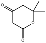 6,6-dimethyldihydro-2H-pyran-2,4(3H)-dione Structure