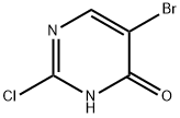 5-bromo-2-chloro-4(3H)-Pyrimidinone,844843-37-4,结构式