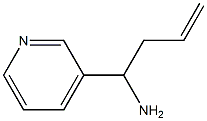 1-(3-PYRIDYL)BUT-3-ENYLAMINE 化学構造式