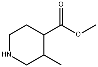 methyl 3-methylpiperidine-4-carboxylate Structure