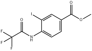 Methyl 3-Iodo-4-(2,2,2-Trifluoroacetamido)Benzoate Structure