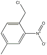 1-(Chloromethyl)-4-methyl-2-nitrobenzene Struktur