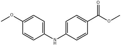 METHYL 4-((4-METHOXYPHENYL)AMINO)BENZOATE, 852927-53-8, 结构式