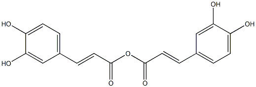 カフェイン無水物 化学構造式