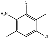 2,4-Dichloro-3,6-dimethylaniline 结构式