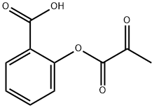 O-Pyruvoylsalicylic acid hydrate Struktur