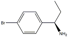 (R)-1-(4-溴苯基)丙烷-1-胺, 856758-61-7, 结构式