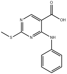857200-26-1 2-(甲硫基)-4-(苯氨基)嘧啶-5-羧酸