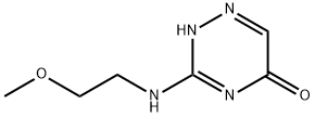 3-[(2-methoxyethyl)amino]-1,2,4-triazin-5(4H)-one|