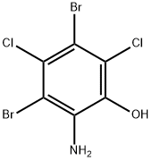 2-Amino-3,5-dibromo-4,6-dichlorophenol|