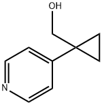 (1-pyridin-4-yl-cyclopropyl)methanol Structure
